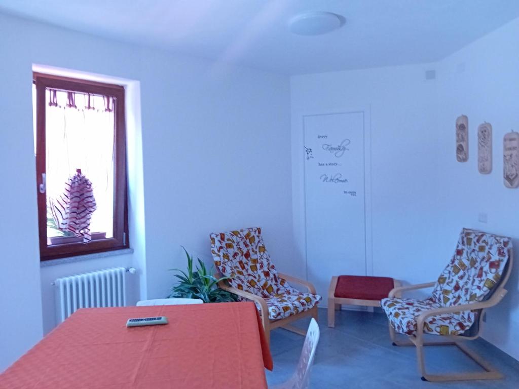 Posezení v ubytování Casa di Ariel