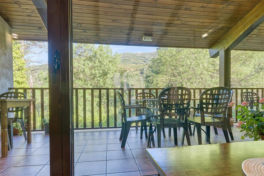 Balkon lub taras w obiekcie Apartamentos rurales Alameda del Jerte