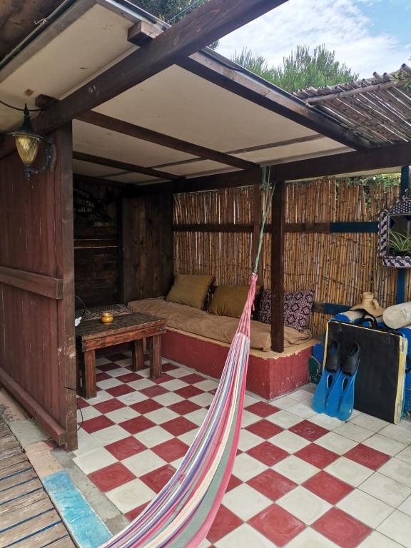 Αίθριο ή υπαίθριος χώρος στο Hajrienne guest house