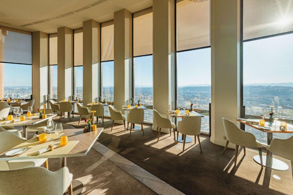 Posezení v ubytování Radisson Blu Hotel, Lyon