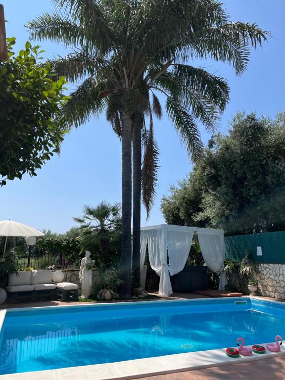 Villa Euthalia pool and jacuzzi Etna e Taormina - Huis Met Drie Slaapkamers