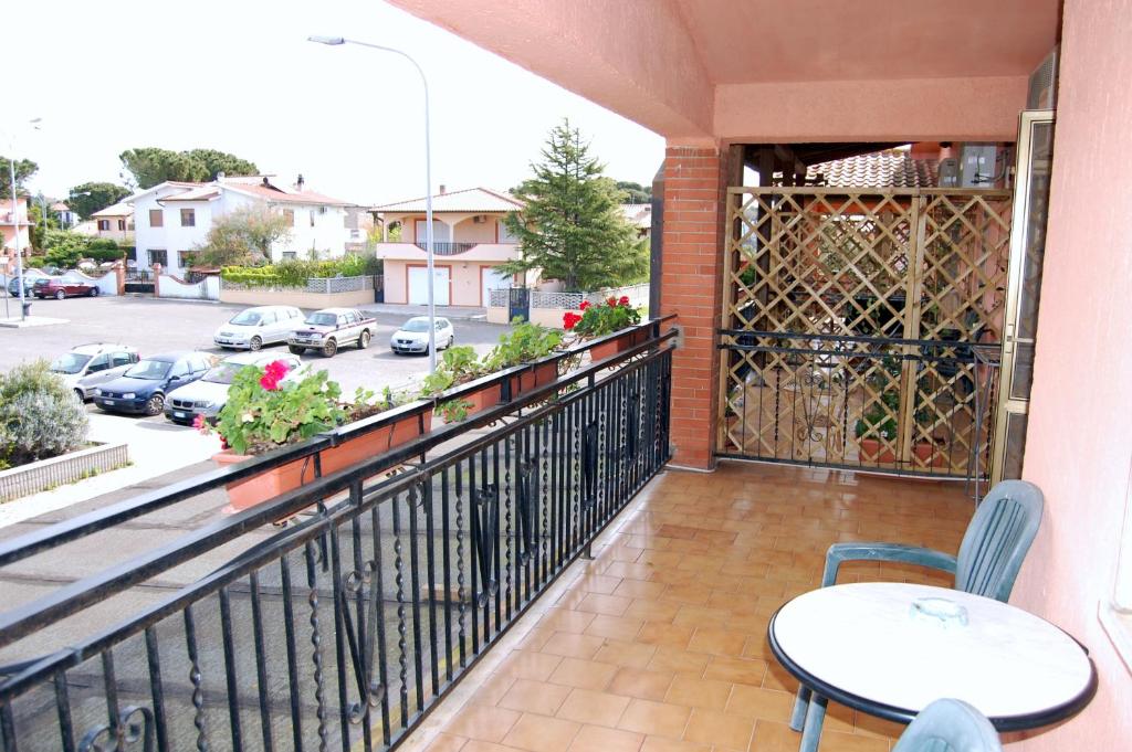 Balkón nebo terasa v ubytování Hotel La Mimosa