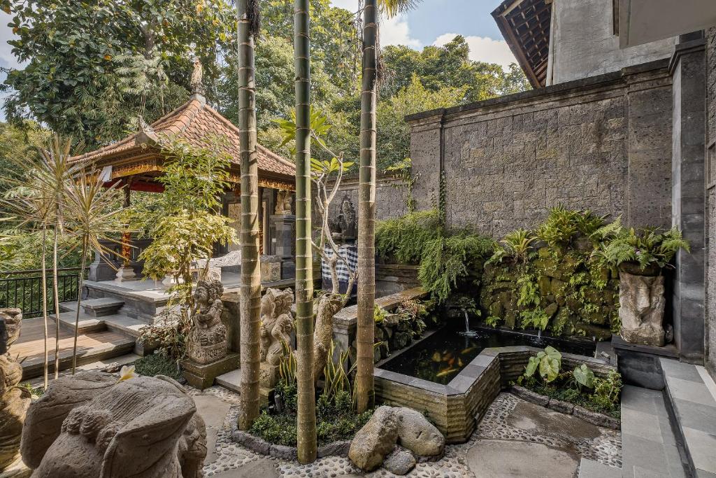 Zahrada ubytování Tigata Ubud Cottage