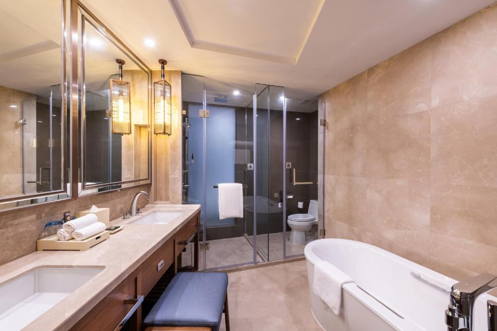 Koupelna v ubytování Novotel Shanghai Hongqiao
