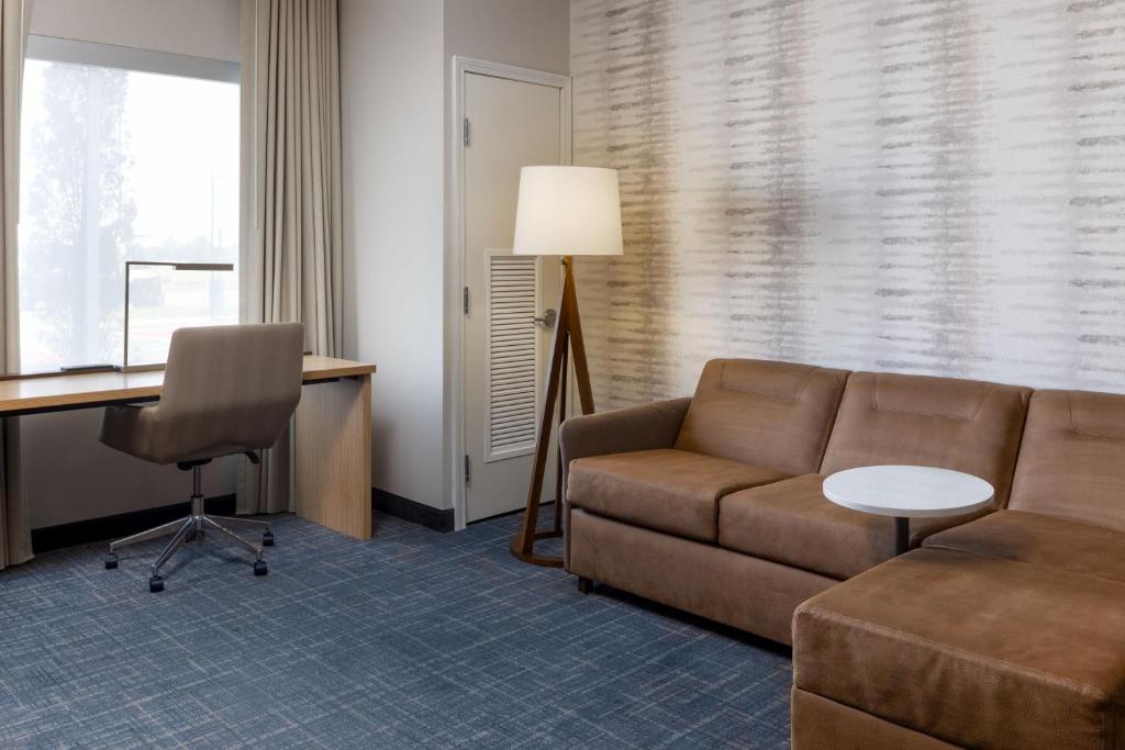 Posezení v ubytování Residence Inn Upper Marlboro Joint Base Andrews