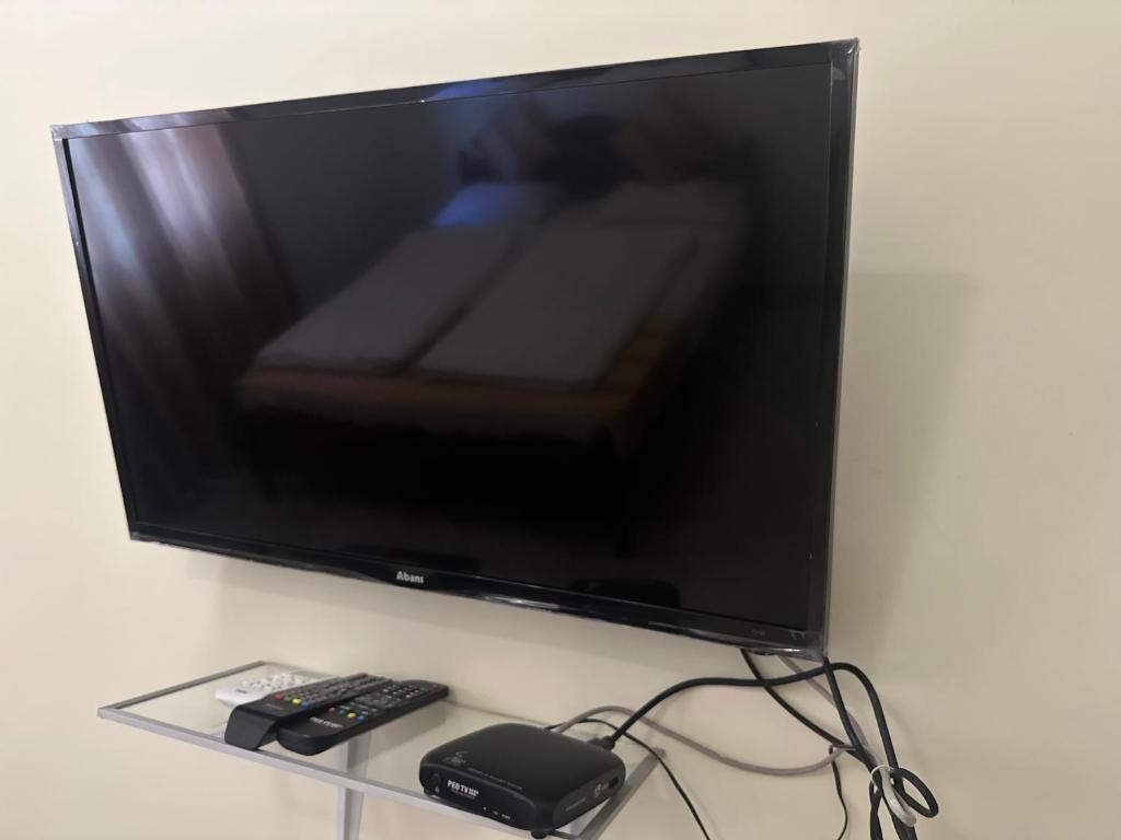 TV a/nebo společenská místnost v ubytování N Joy Inn