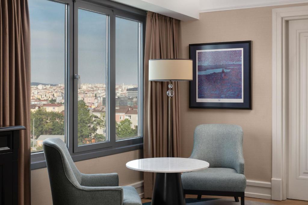 Posezení v ubytování Istanbul Marriott Hotel Pendik