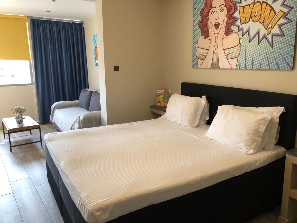 Connect Studios & Apartments - Quarto Duplo Deluxe