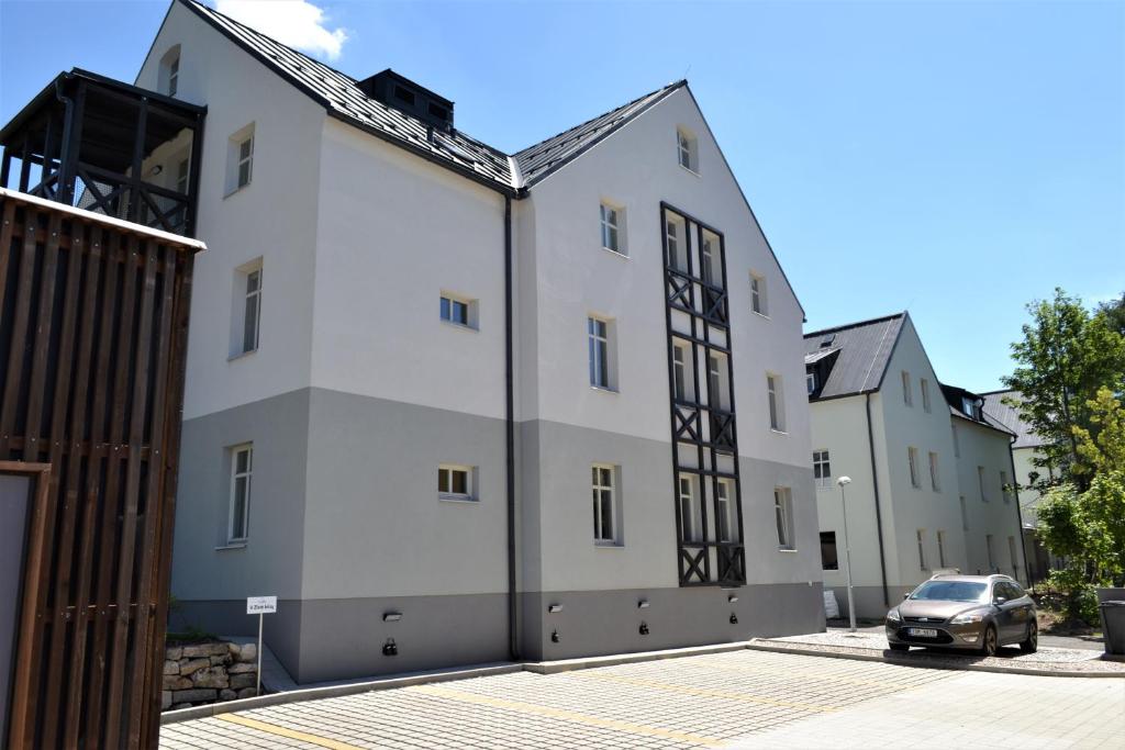 Budova, kde se apartmán nachází