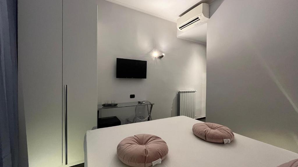 TV a/nebo společenská místnost v ubytování Cloud 9 Hotel