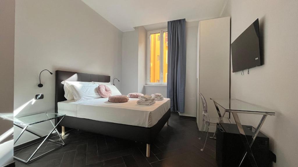 Postel nebo postele na pokoji v ubytování Cloud 9 Hotel