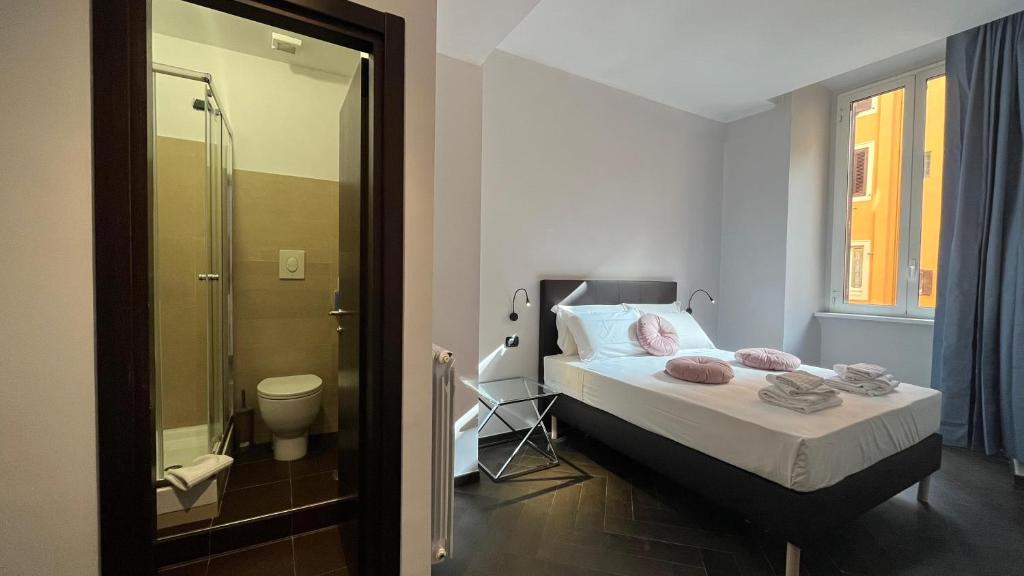 Koupelna v ubytování Cloud 9 Hotel