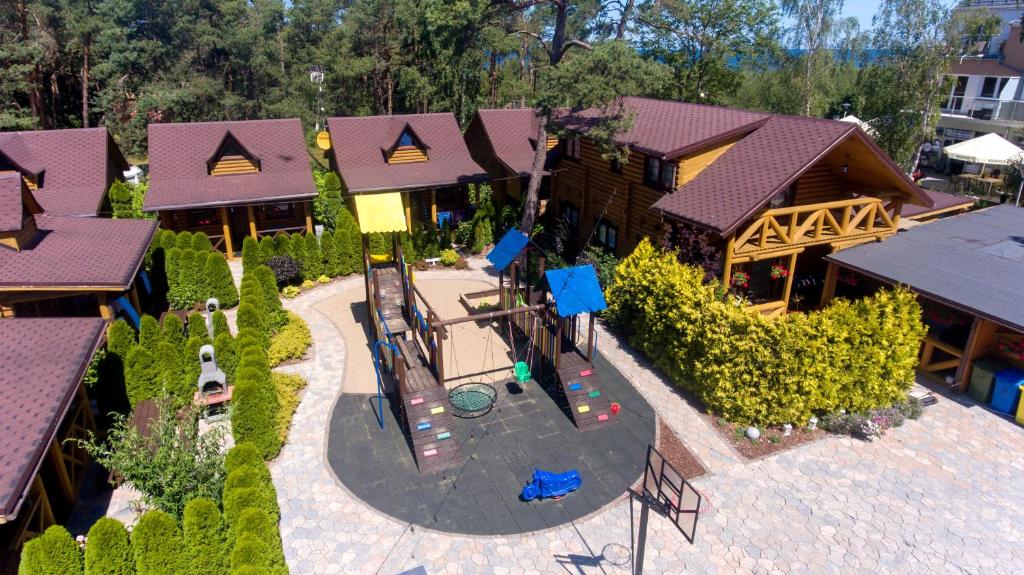 Budova, v ktorej sa dovolenkový park nachádza