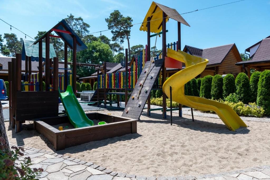Detský kútik v ubytovaní Domy z Bala - Bungalow 50 metrów od Plaży spa domki ogrzewane