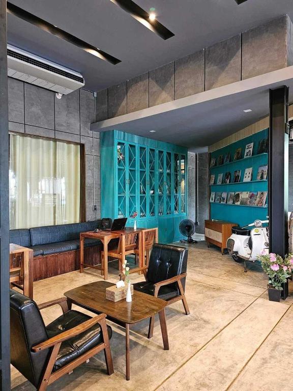Ein Sitzbereich in der Unterkunft IP Plus Pool Villa Pattaya