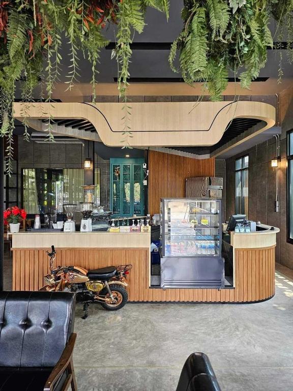 Ein Restaurant oder anderes Speiselokal in der Unterkunft IP Plus Pool Villa Pattaya 