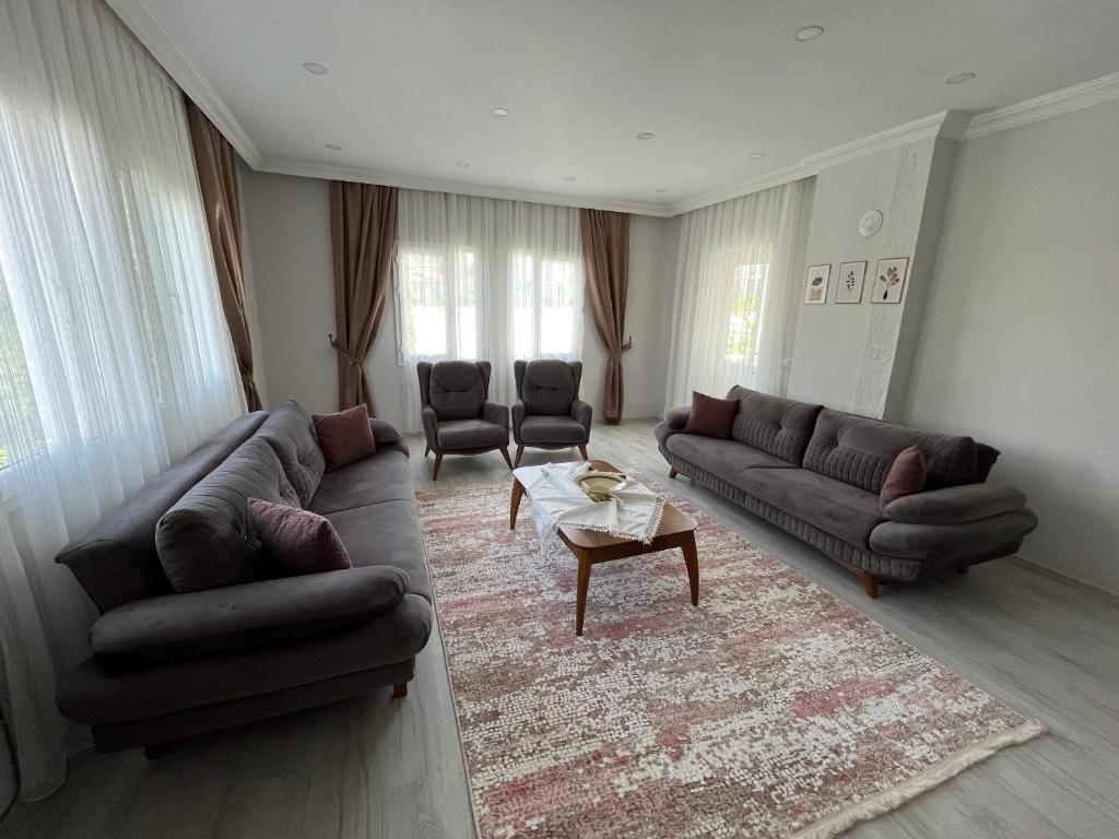 Posezení v ubytování Apart Portakal Çiçeği