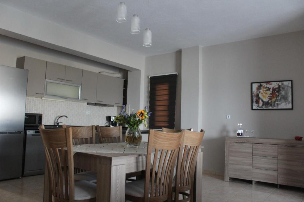 Kuchyňa alebo kuchynka v ubytovaní Anelia Villas Sea View