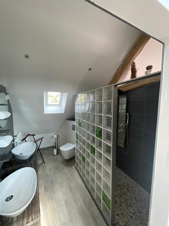 Le Clos du Q’hâtre - Double Room With Private Bathroom