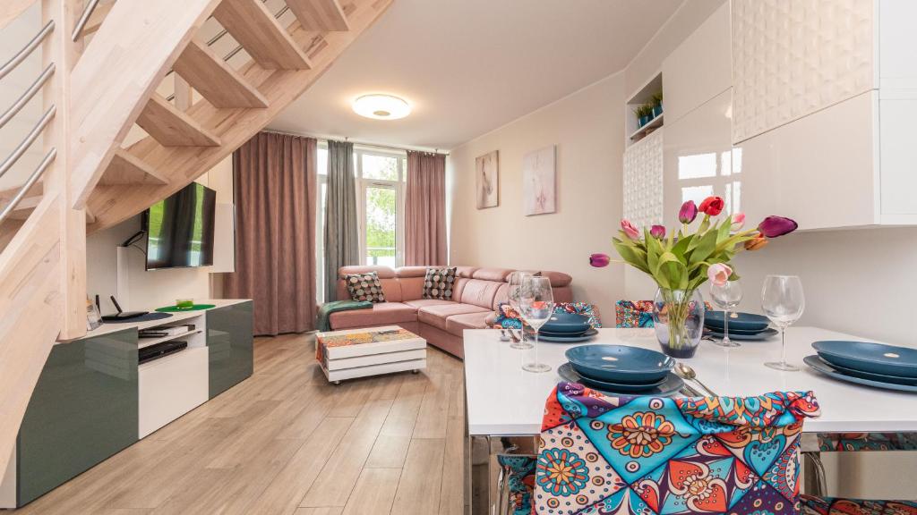 Apartamenty Sun & Snow Bursztynowe Osiedle Jantar - Apartamento De Dois Quartos