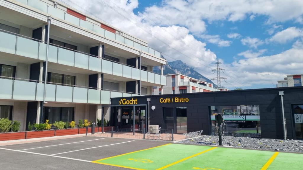 Budova, kde se apartmán nachází