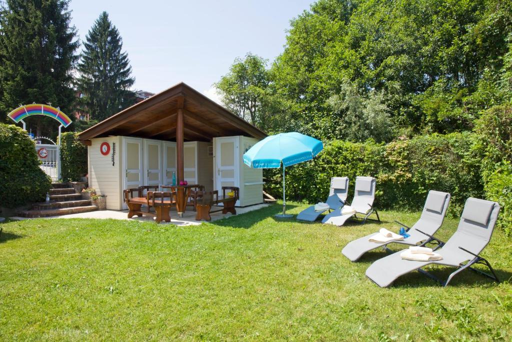 Zahrada ubytování Ferienparadies Truppe