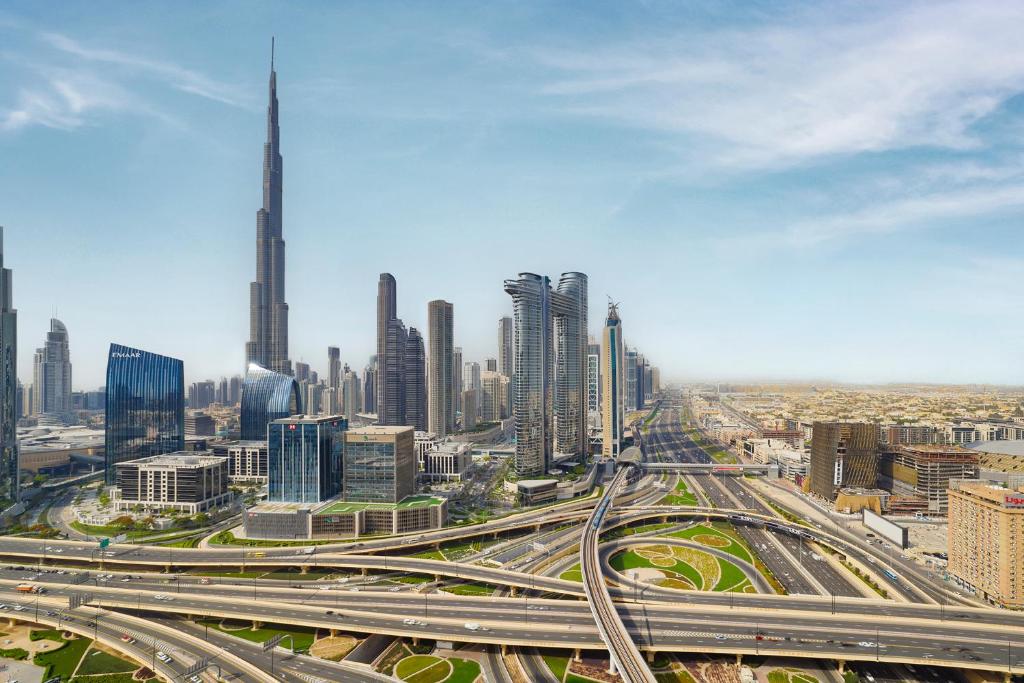 Dusit Thani Dubai - Deluxe双房间Burj Khalifa视图