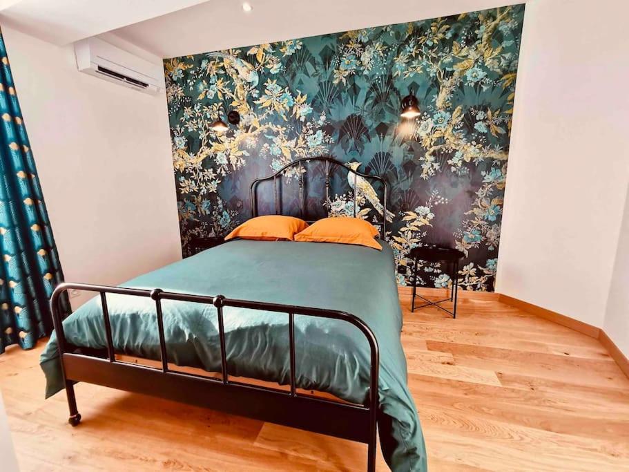 Postel nebo postele na pokoji v ubytování Gîte de l’Ancien Puits