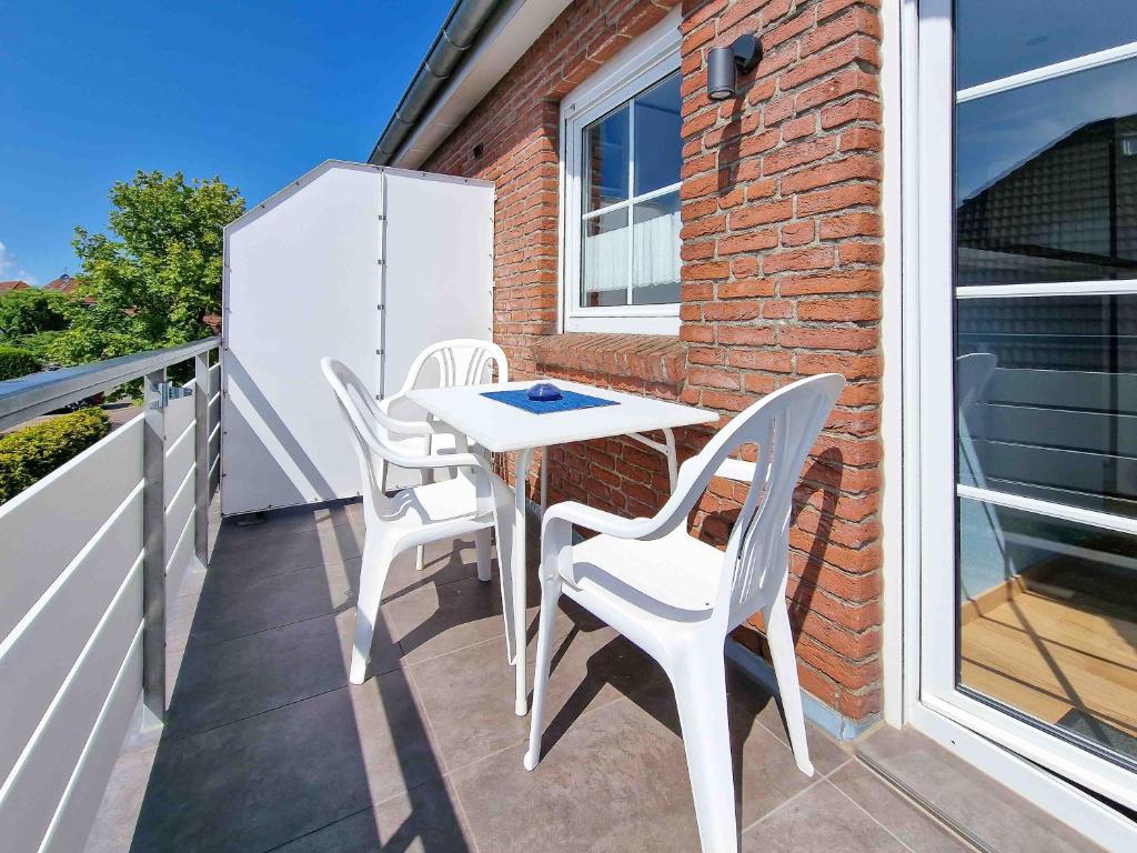 Balkón nebo terasa v ubytování Klipper