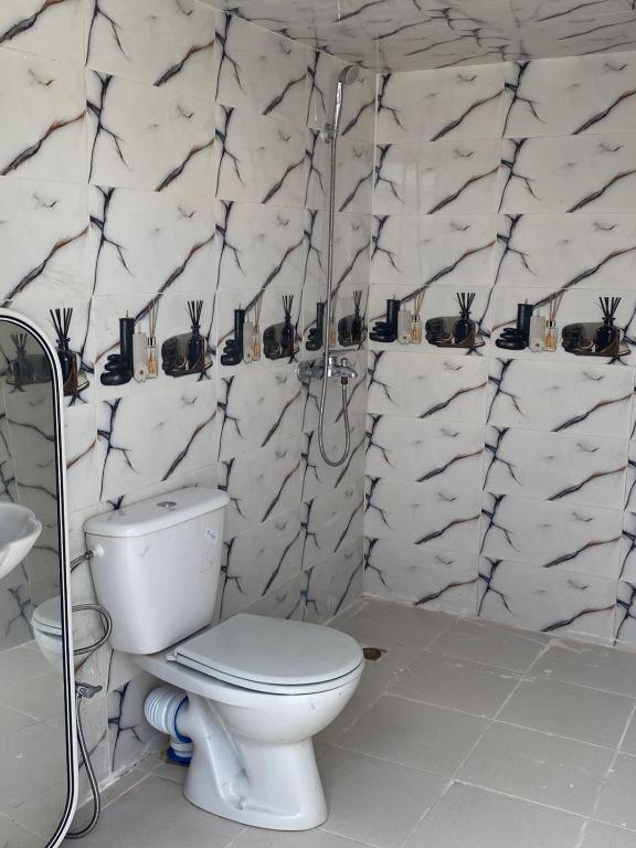 Koupelna v ubytování Appartement AP2 Résidence Al Waha