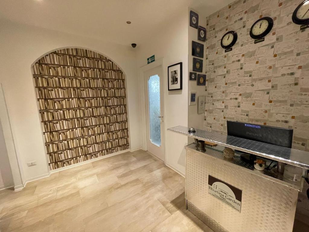 Kuchyňa alebo kuchynka v ubytovaní B&B Tiburtina Garden