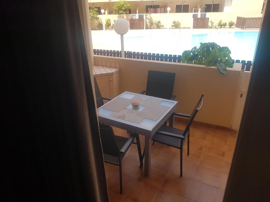 Balkón alebo terasa v ubytovaní Medano Loft