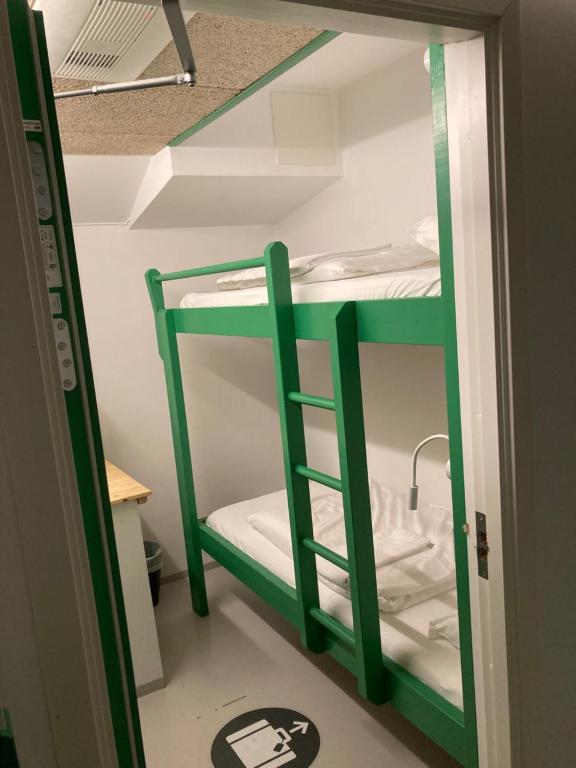 Postel nebo postele na pokoji v ubytování Winstrup Hostel