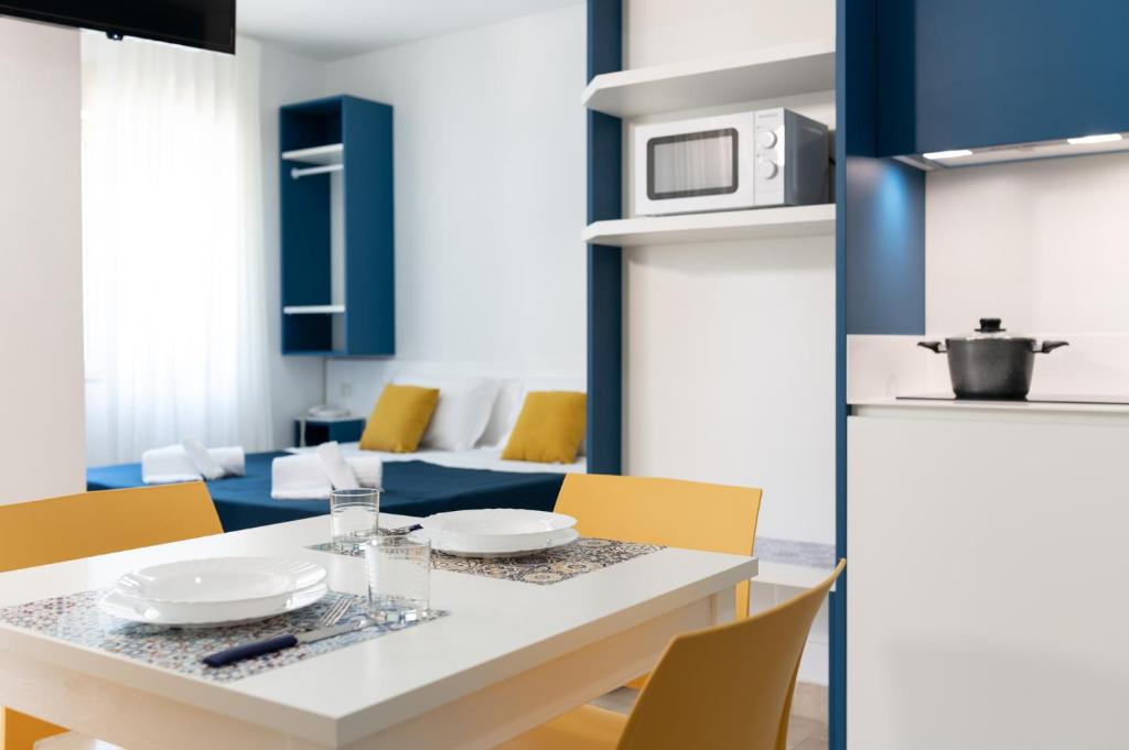 Кухня или мини-кухня в Calanca Apulian Residence
