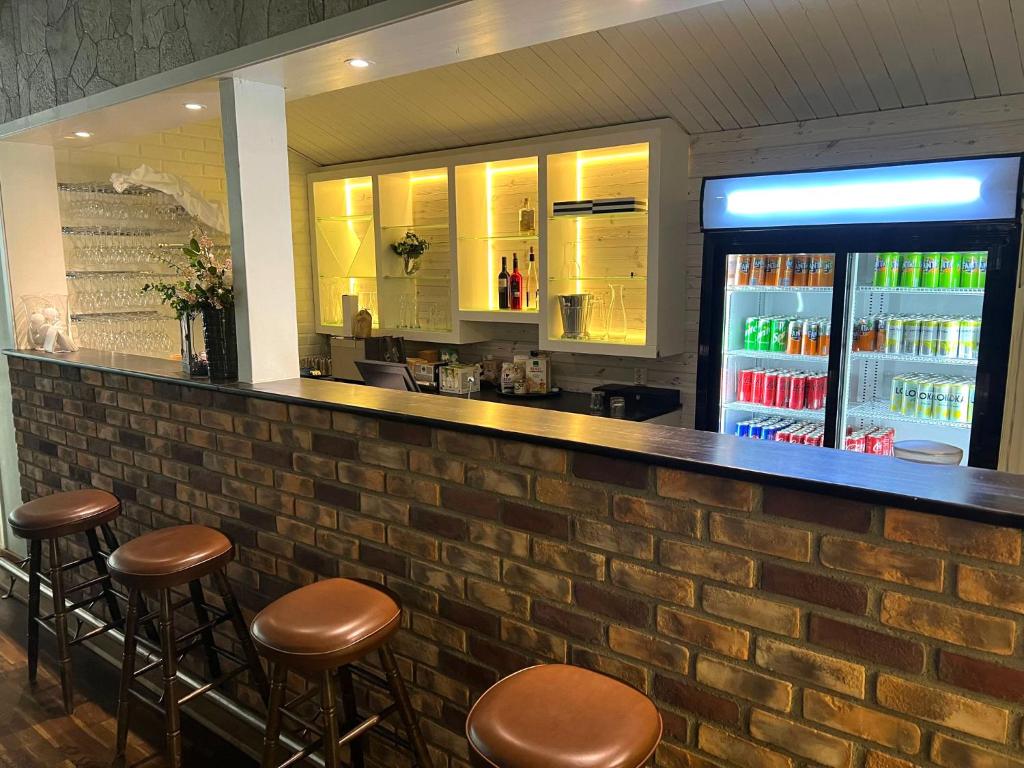 Nápoje v ubytování Hotel Fritza