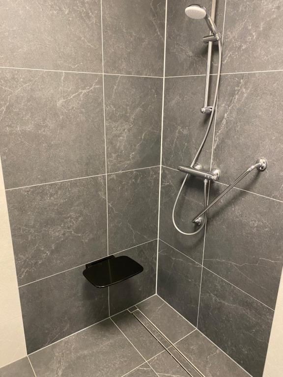 Koupelna v ubytování Gasthuis Sanitatem
