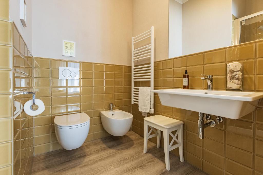 Kúpeľňa v ubytovaní B&B La Cornice