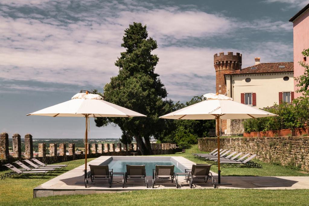 Zahrada ubytování Castello di Buttrio
