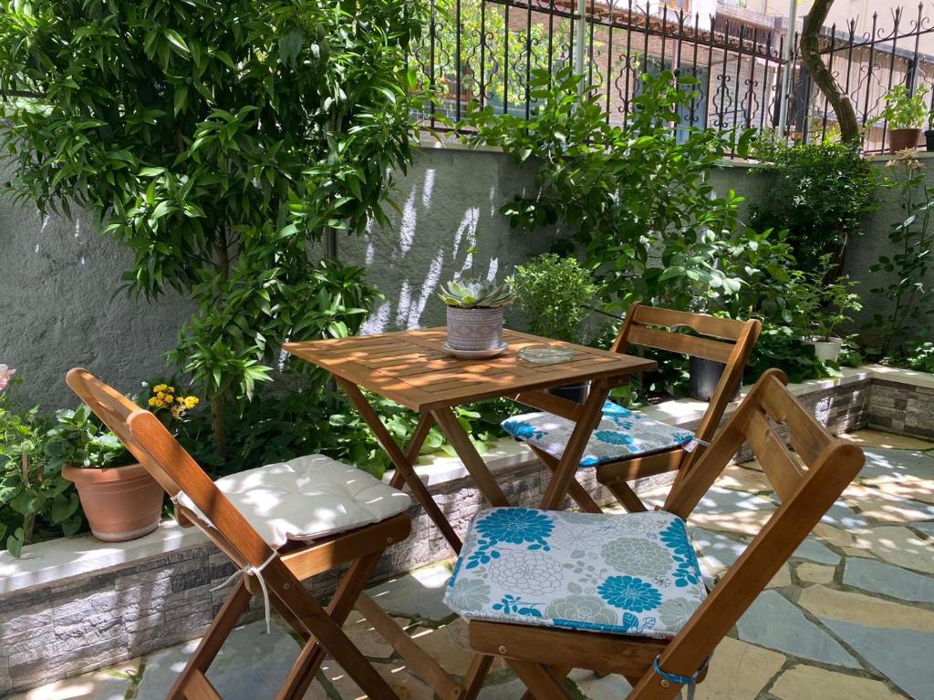 Zahrada ubytování Double17 Apartaments