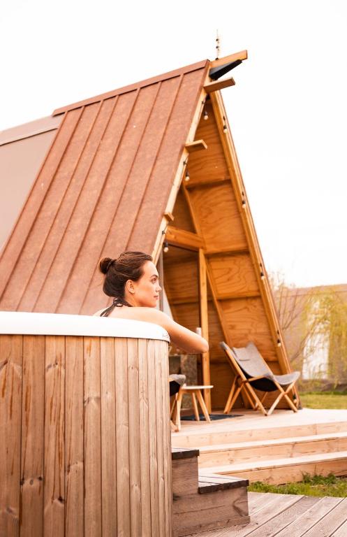 Nabi Resort Glamping & SPA - Tienda De Lago Con Bañera De Hidromasaje