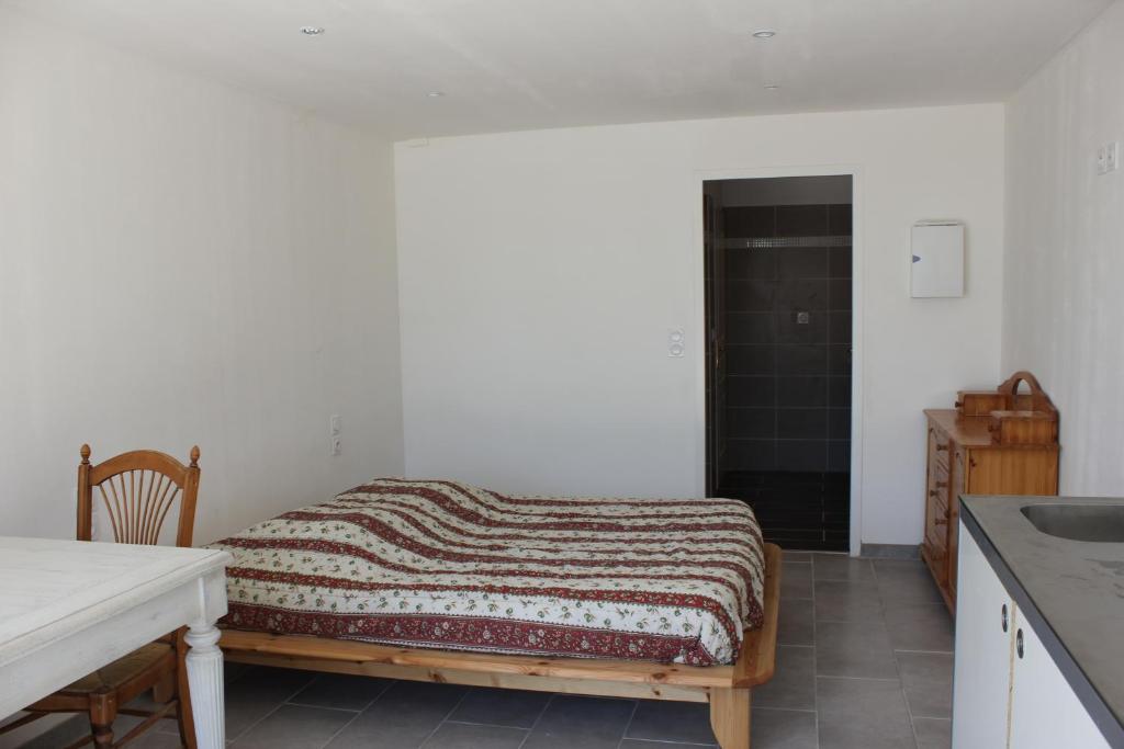 Postel nebo postele na pokoji v ubytování Soleil De Camargue