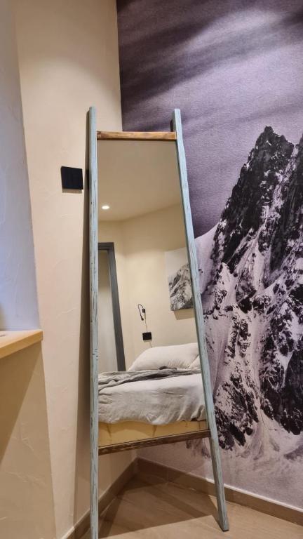 Postel nebo postele na pokoji v ubytování Cocooning
