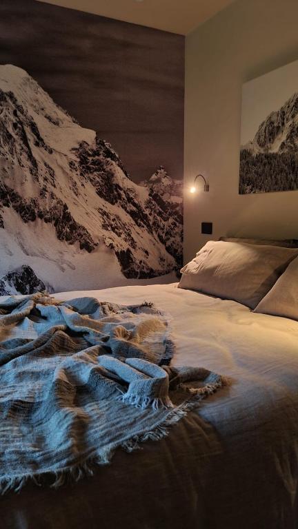 Postel nebo postele na pokoji v ubytování Cocooning