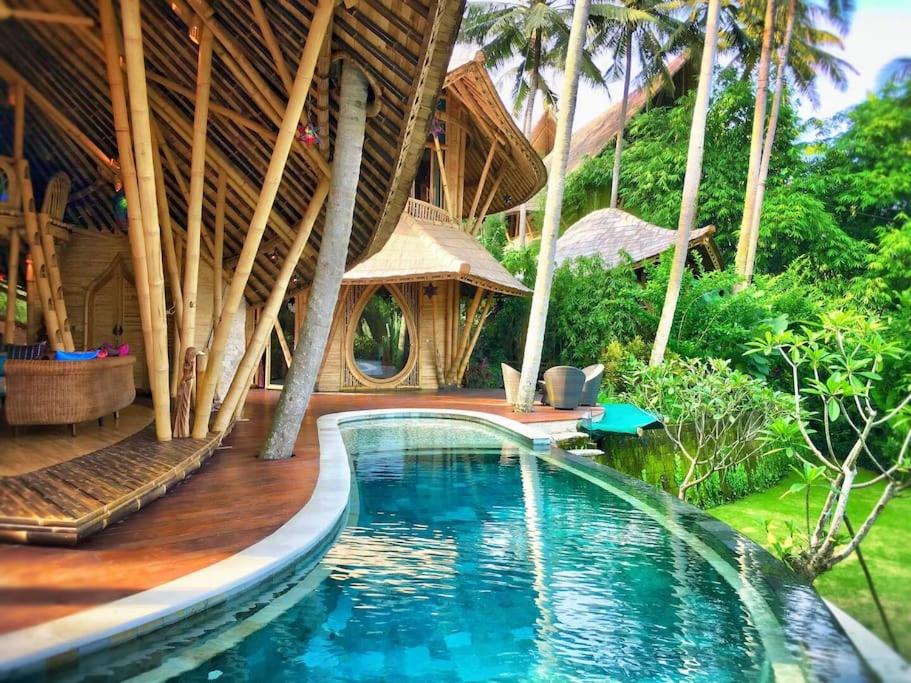 Piscina di Harmony House, Bamboo House with Pool view o nelle vicinanze