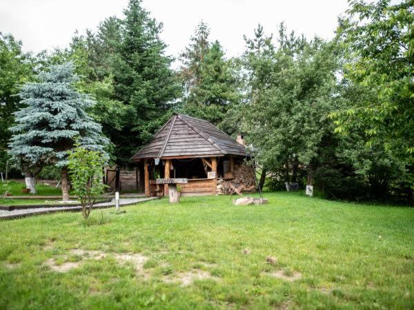 Vonkajšia záhrada v ubytovaní Bieszczadzki Szeryf 660-492-682