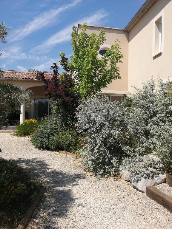 Zahrada ubytování Chambres d'hôtes Le Mas de Molines