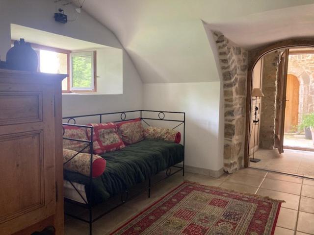 Postel nebo postele na pokoji v ubytování Mas le Nogier Gites Apartments