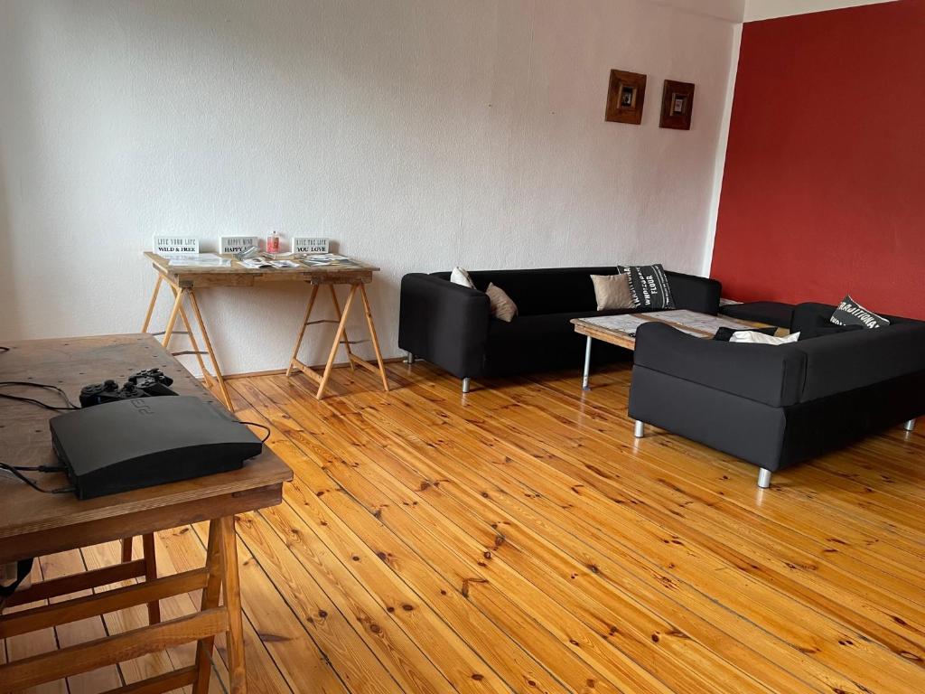 Część wypoczynkowa w obiekcie 42-200 Hostel