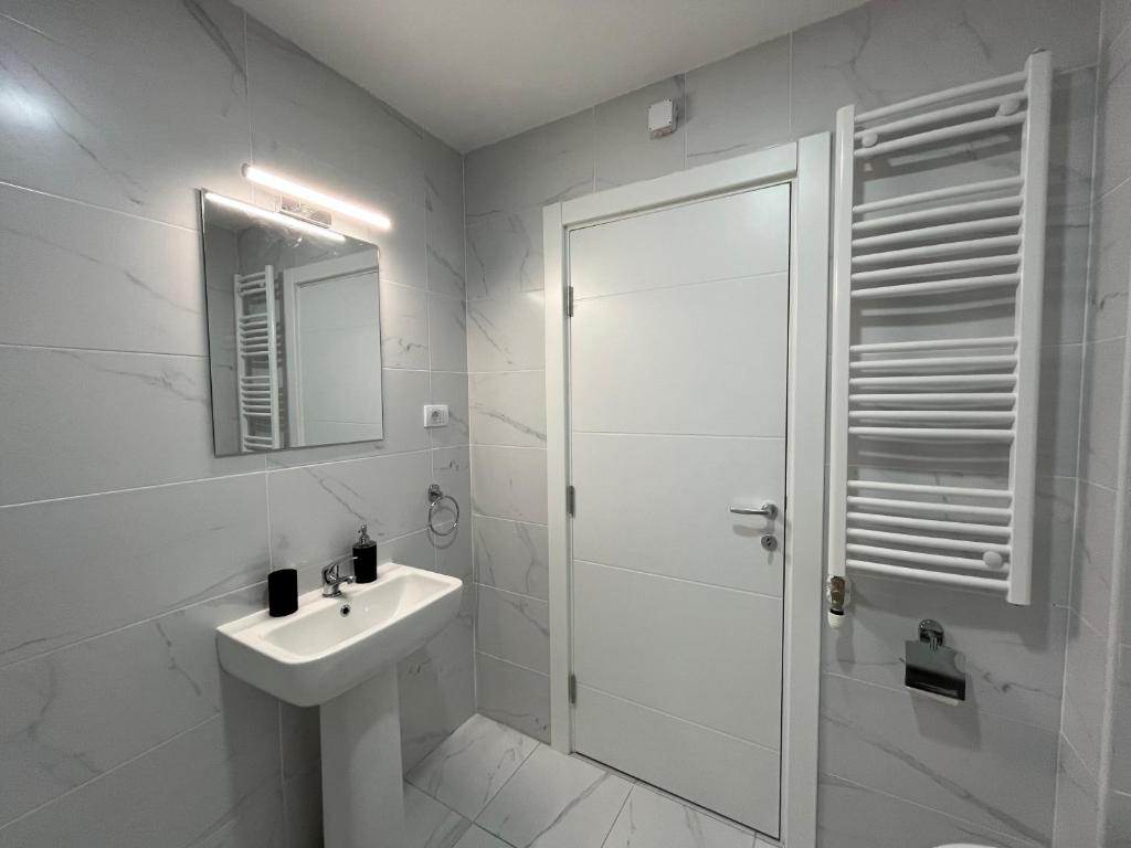 Koupelna v ubytování Apartman Maša