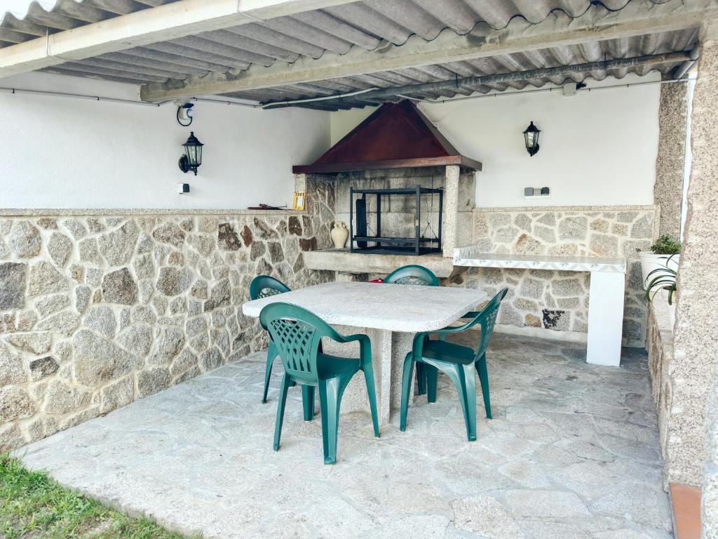 Patio alebo iná vonkajšia časť ubytovania CASA O PATELA